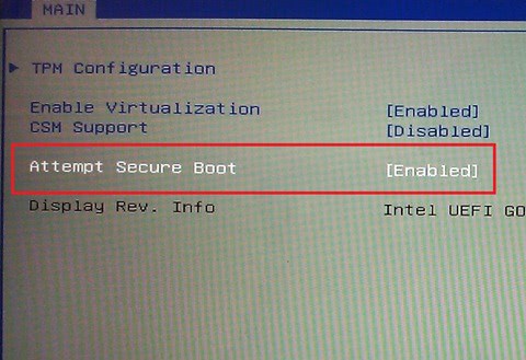 secure boot