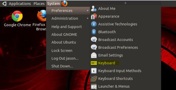 ubuntu keyboards