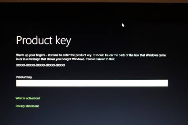 windows 8 product key