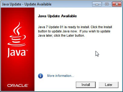 java update 7