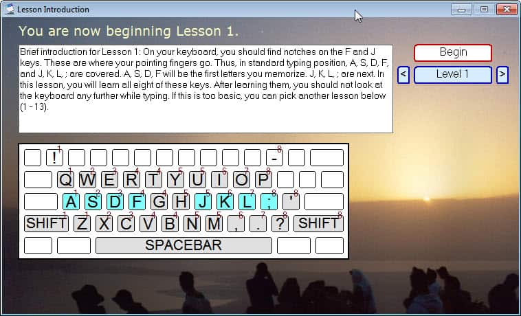 learn to type