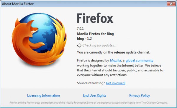 Mozilla Firefox для Bing