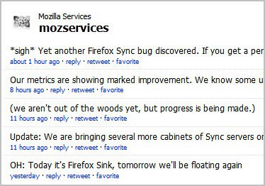 mozilla sync twitter