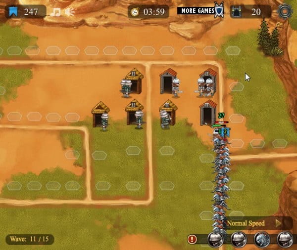 tower defense game