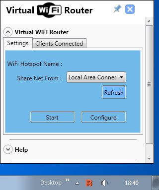 virtual wi-fi router