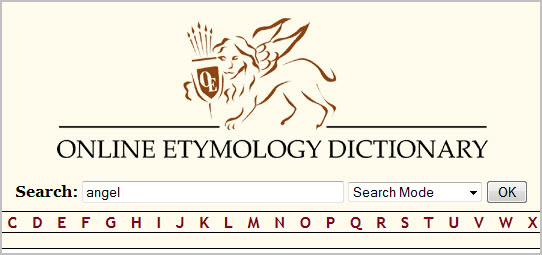 online etymology dictionary