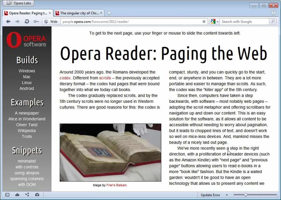 opera reader