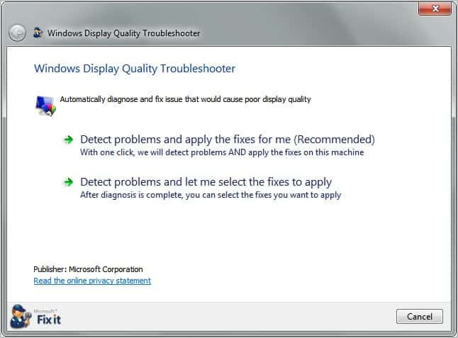 Fix Windows Display Quality Issues