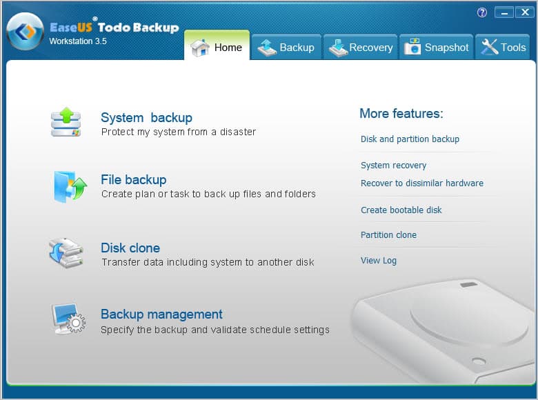 easeus todo backup workstation