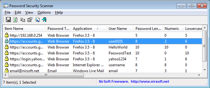 password security scanner