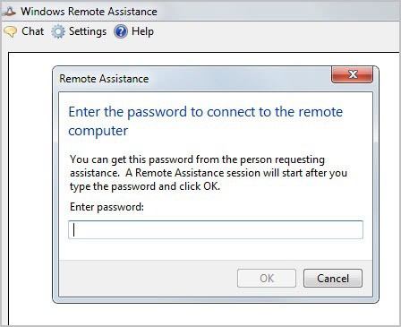 remote password