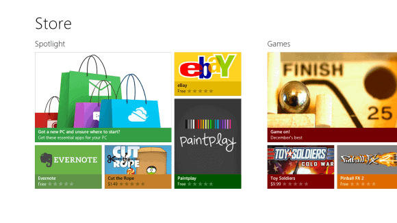 windows 8 store