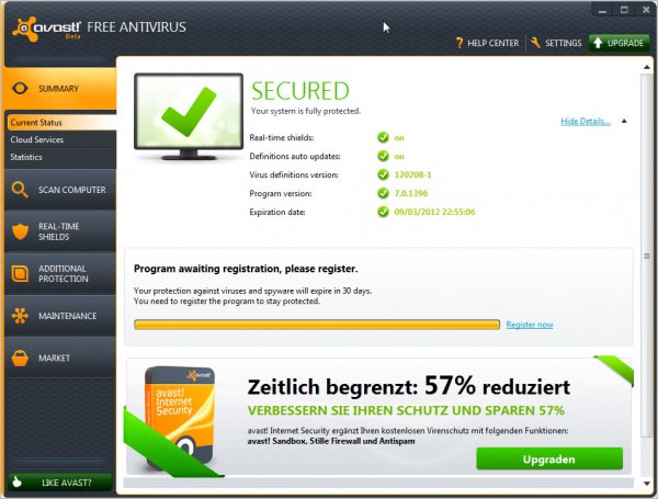 avast free antivirus 7