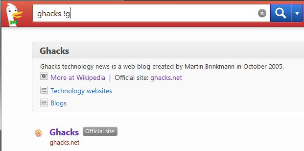 duckduckgo tips