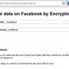 facebook encryption