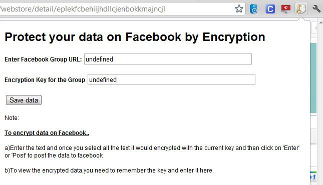 facebook encryption