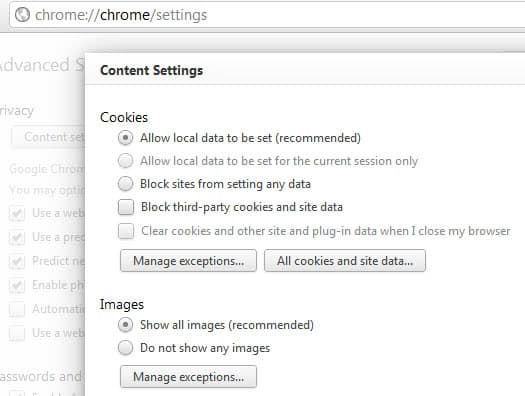 chrome disable features