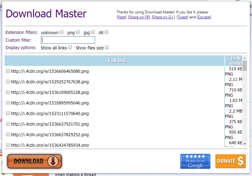 Download Master Bulk File Downloader For Chrome Ghacks Tech News