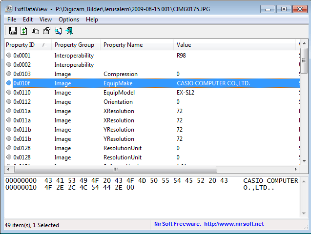 digital image exif viewer digital image exif viewer