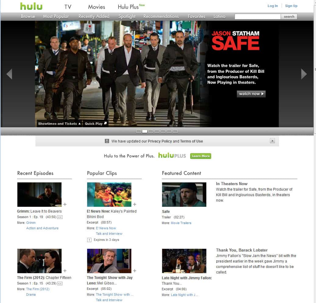 The Best Free TV Streaming Sites in 2012