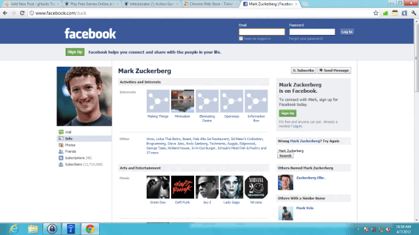 Profile Visitors For Facebook Chrome