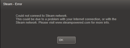 How to Fix the No Connection Error in Steam