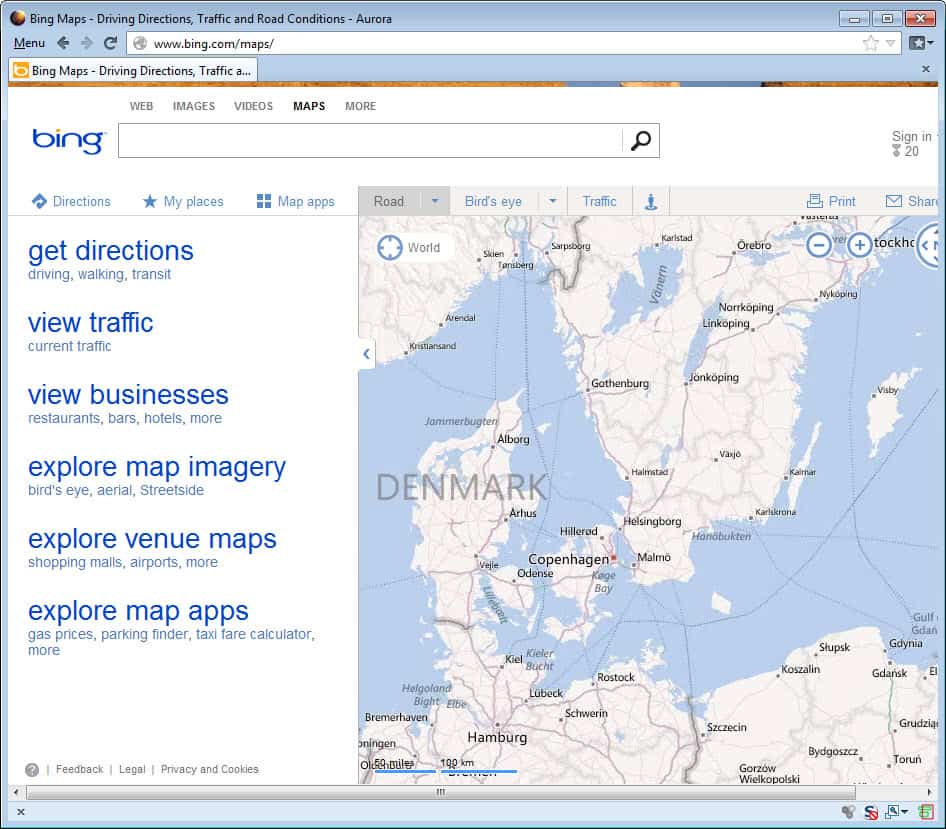 bing maps