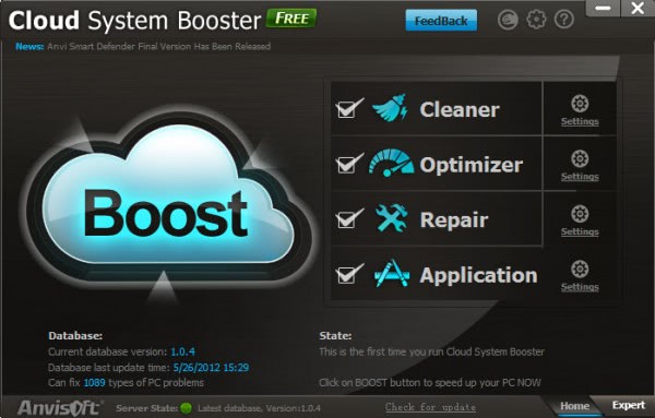 cloud system booster