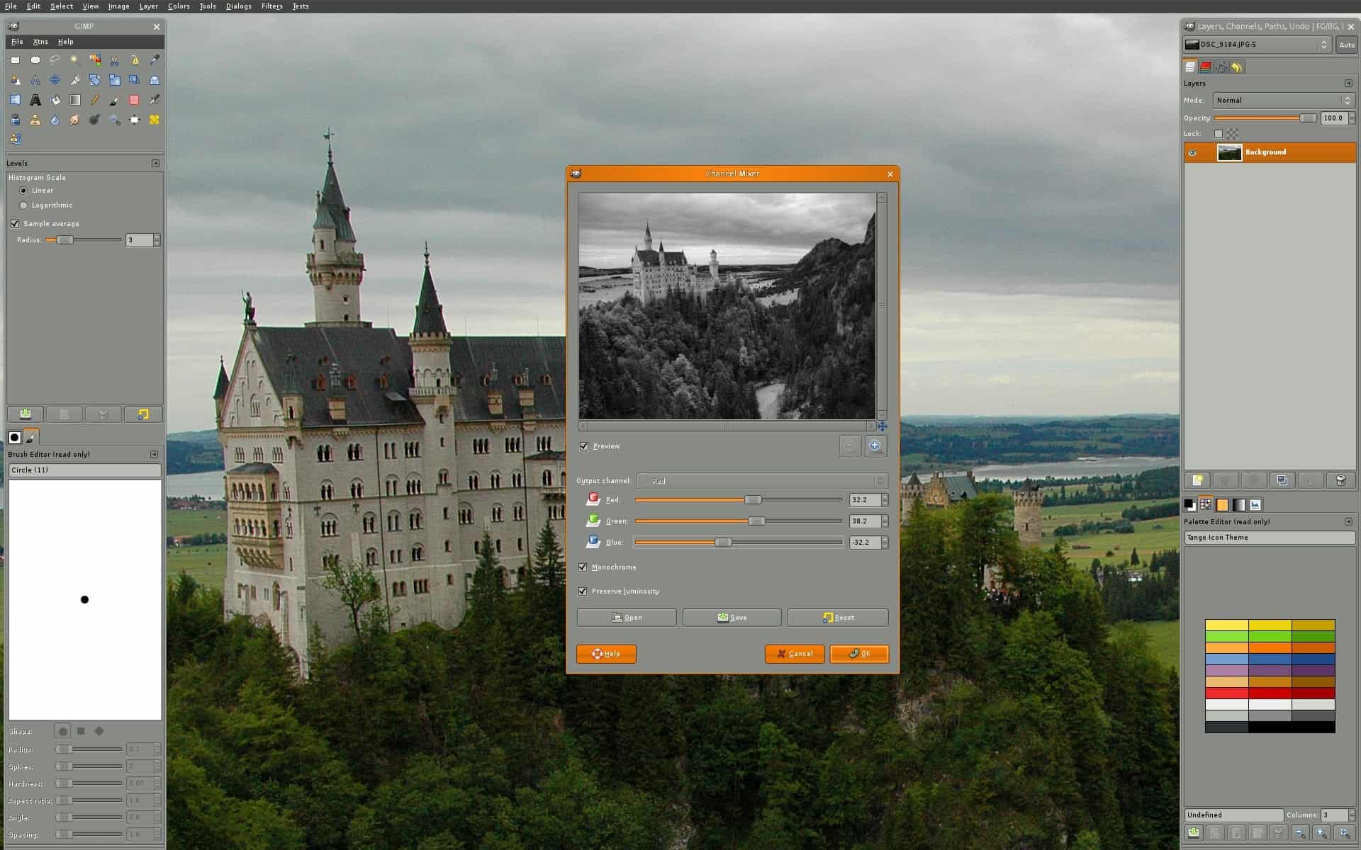 gimp 2.8