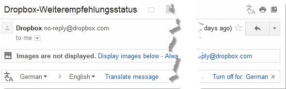 gmail translate emails