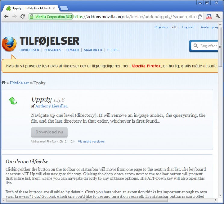 Mozilla Language Redirector Script - gHacks Tech News