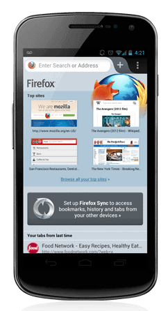 firefox mobile 14