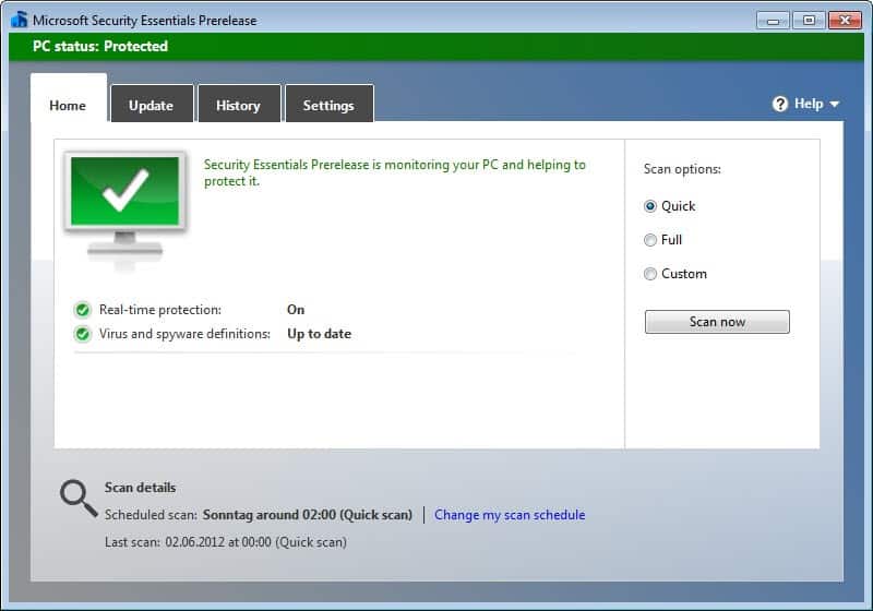 Windows 7: Microsoft Security Essentials will receive definition updates after support end