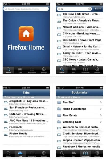 firefox home