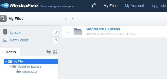 mediafire storage