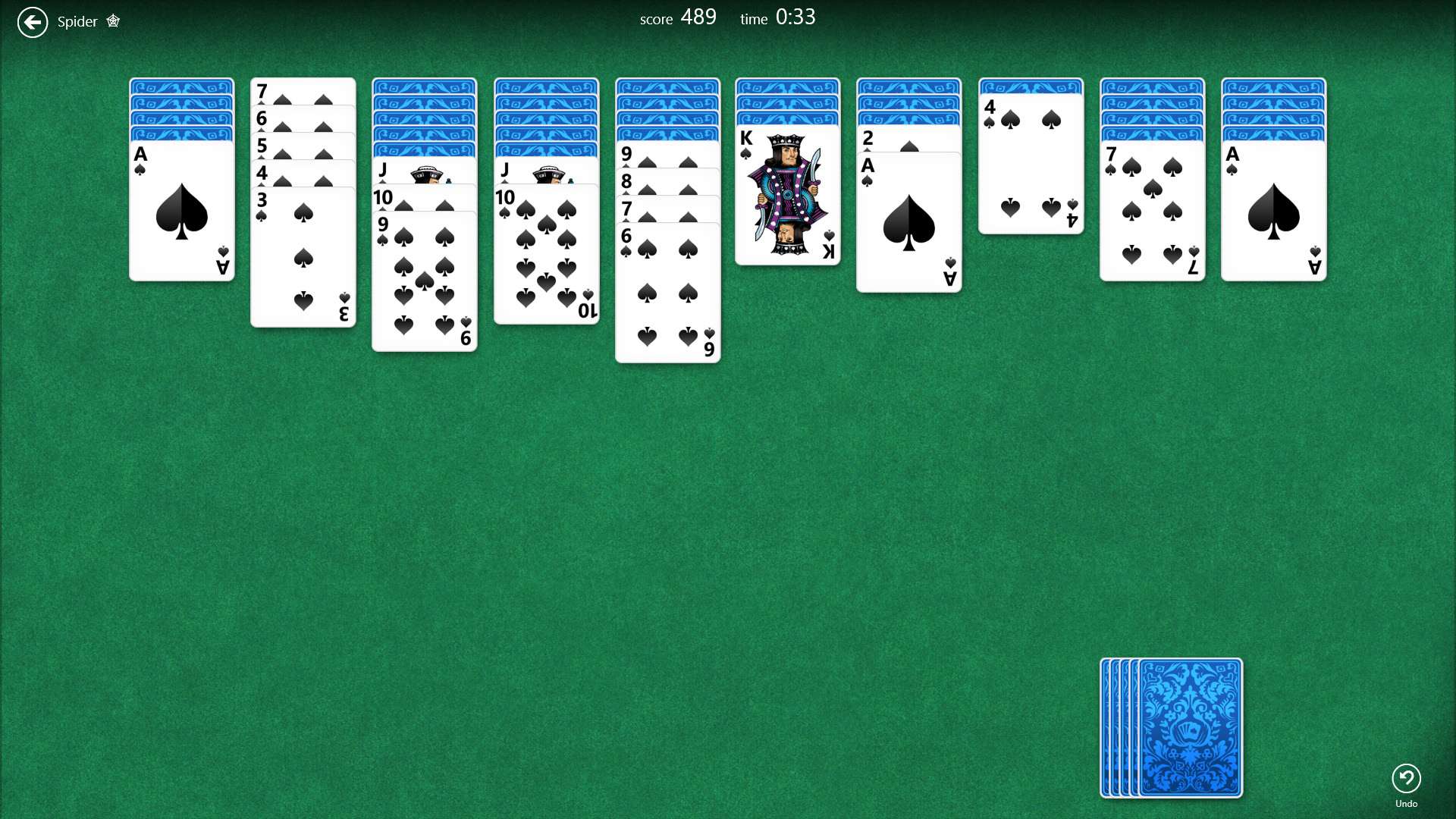 Spiders Solitaire
