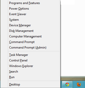 windows-x menu