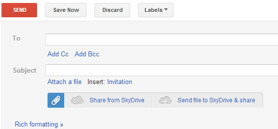 gmail skydrive