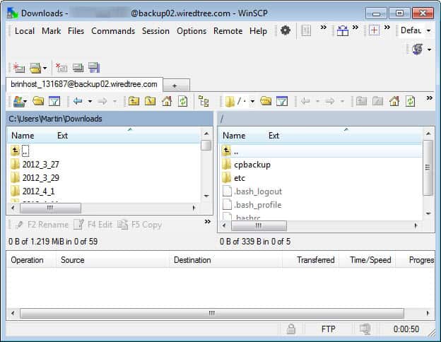 winscp 5.1