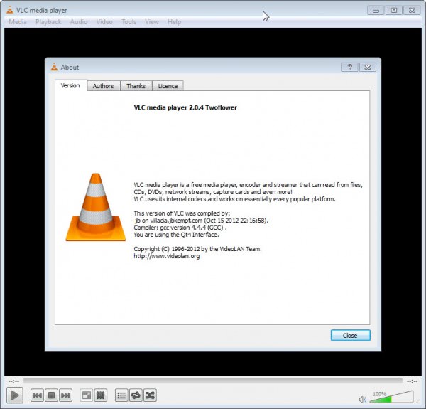 vlc media player 2.04