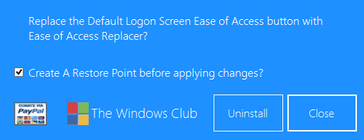 ease of access replacer