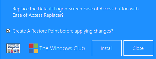 ease of access replacer