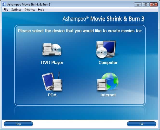 ashampoo movie shrink burn