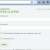 evernote web clipper sign in
