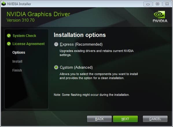 windows 10 wont let me install nvidia drivers