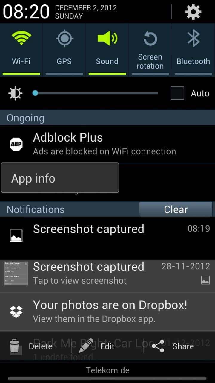 uninstall android apps notification