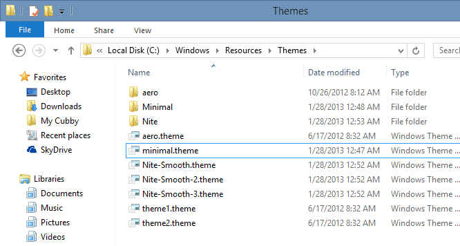 unsigned windows themes
