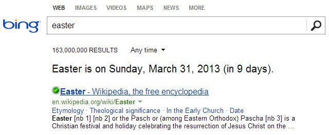 bing date search screenshot