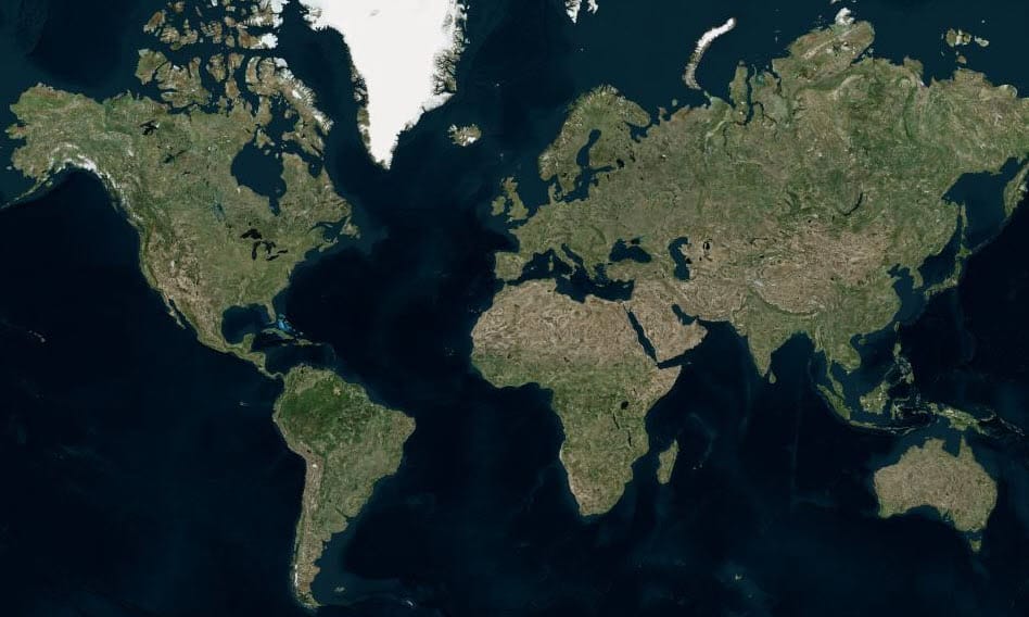 bing maps satelitte imagery screenshot