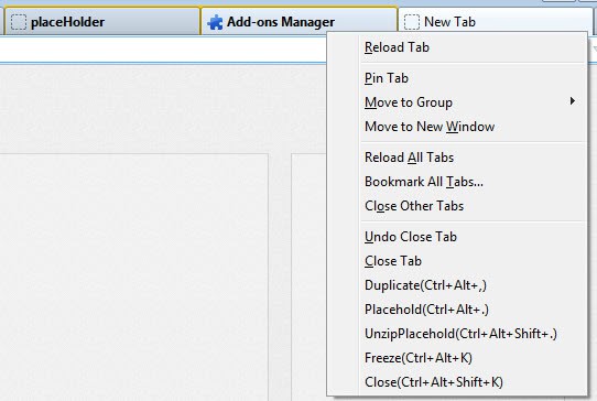firefox multi-tab management add-on